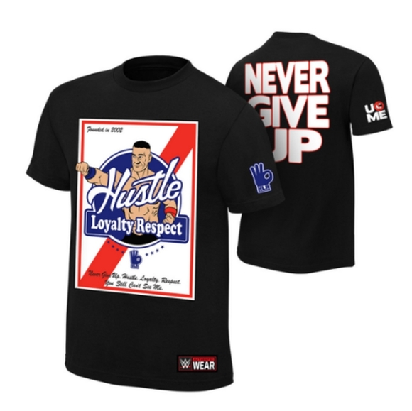 WWE John Cena 2016 Wrestling Tee Youth Authentic Wear - Picture 1 of 7